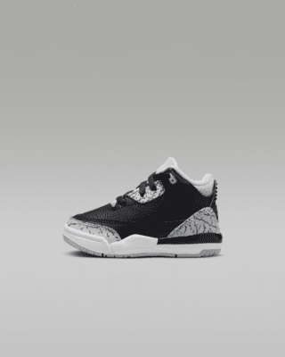 Jordan retro 3 negro con blanco deals